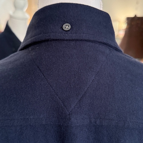 Men's Tommy Hilfiger FLX Navy Button-Down Shirt - Picture 5 of 9